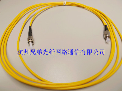 【正品 ST-FC 單模光纖跳線 單模 FC-ST 光纖尾纖 3M 加工跳線】價格,廠家,圖片,光纖跳線,杭州兄弟光纖網絡通信-